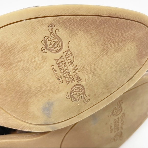 NINE WEST Women’s Brown Leather WATERLOO Buckle Closure Open Side Booties 8.5 - Picture 12 of 12